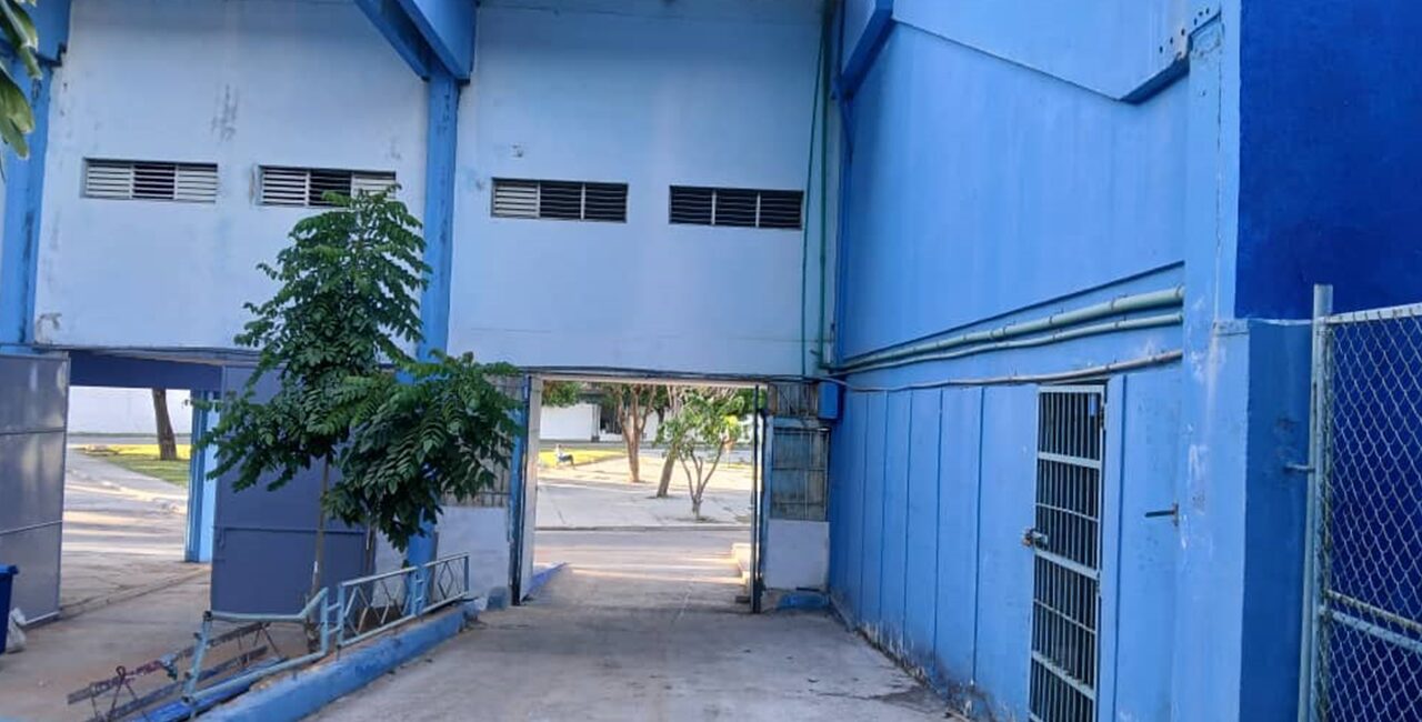 Pintura y cambio de portones del estadio latinoamericano2